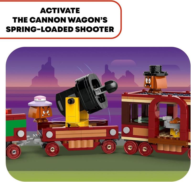 Lego 71437 Super Mario Trem Expresso Do Bowser - Blocos de Montar